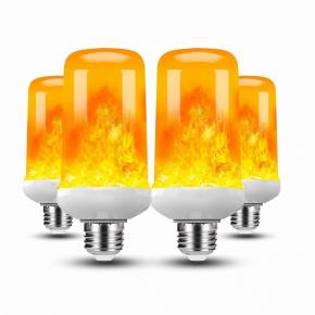 4 Modes LED Flame Light Bulb