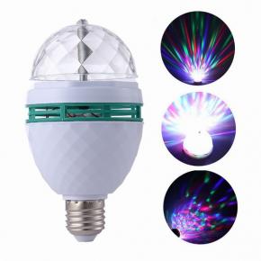 LED Rotating Disco Ball Light Bulb